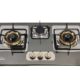 GeneralTec Gas Hob 3 Burners Brass