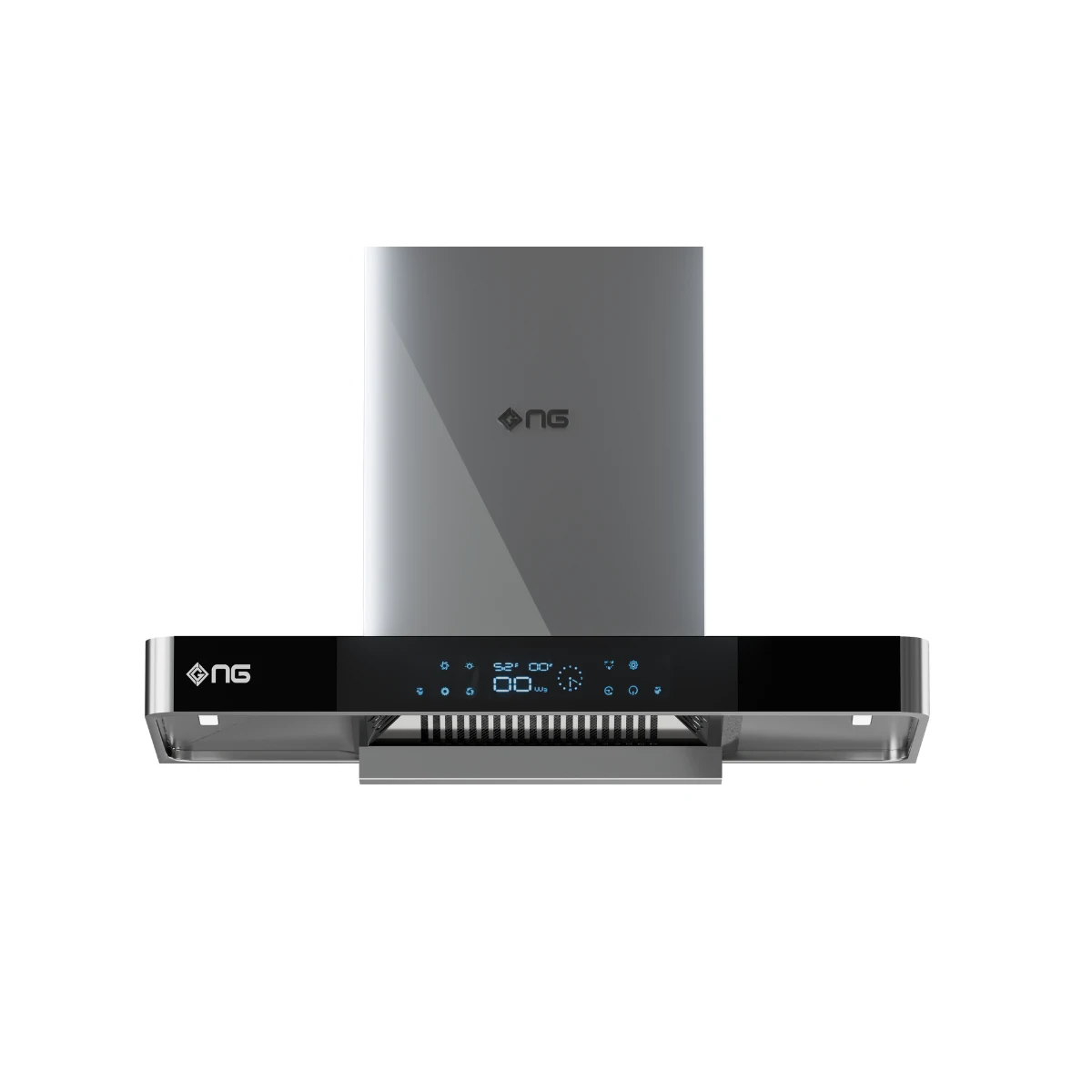 NasGas KHD-320 Electric Kitchen Hood – Auto Clean & 1100 m³/h Suction