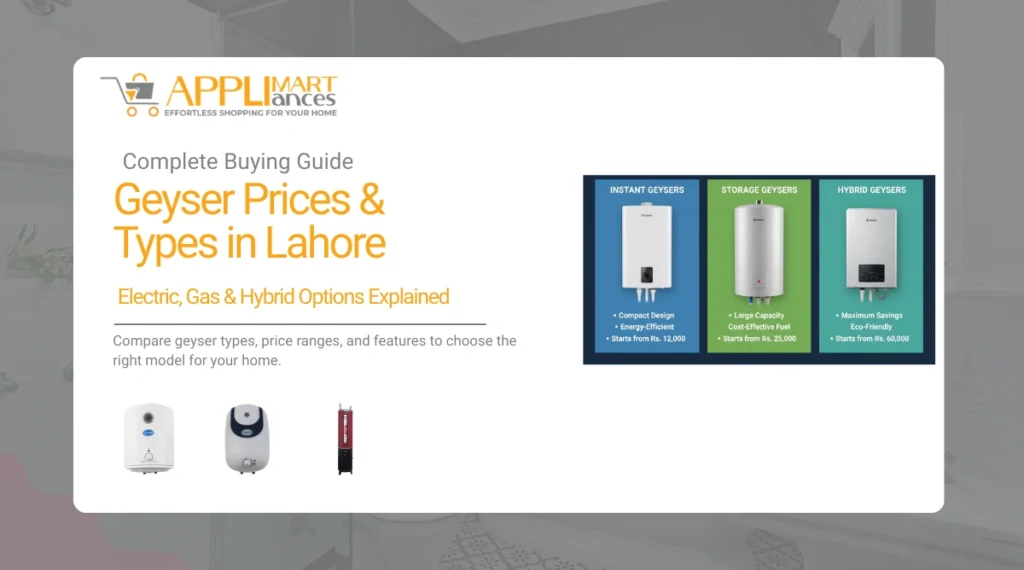 Comprehensive Guide to Geyser Prices and Types in Lahore Blog 