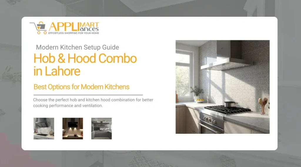 Hob and hood combo in Lahore for modern kitchens – built-in stove and kitchen hood setup