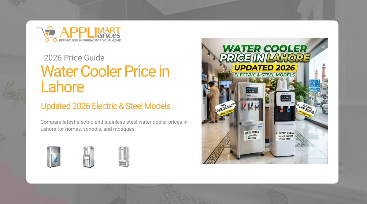 Water Cooler Price in Lahore Updated 2026 Electric & Steel Models