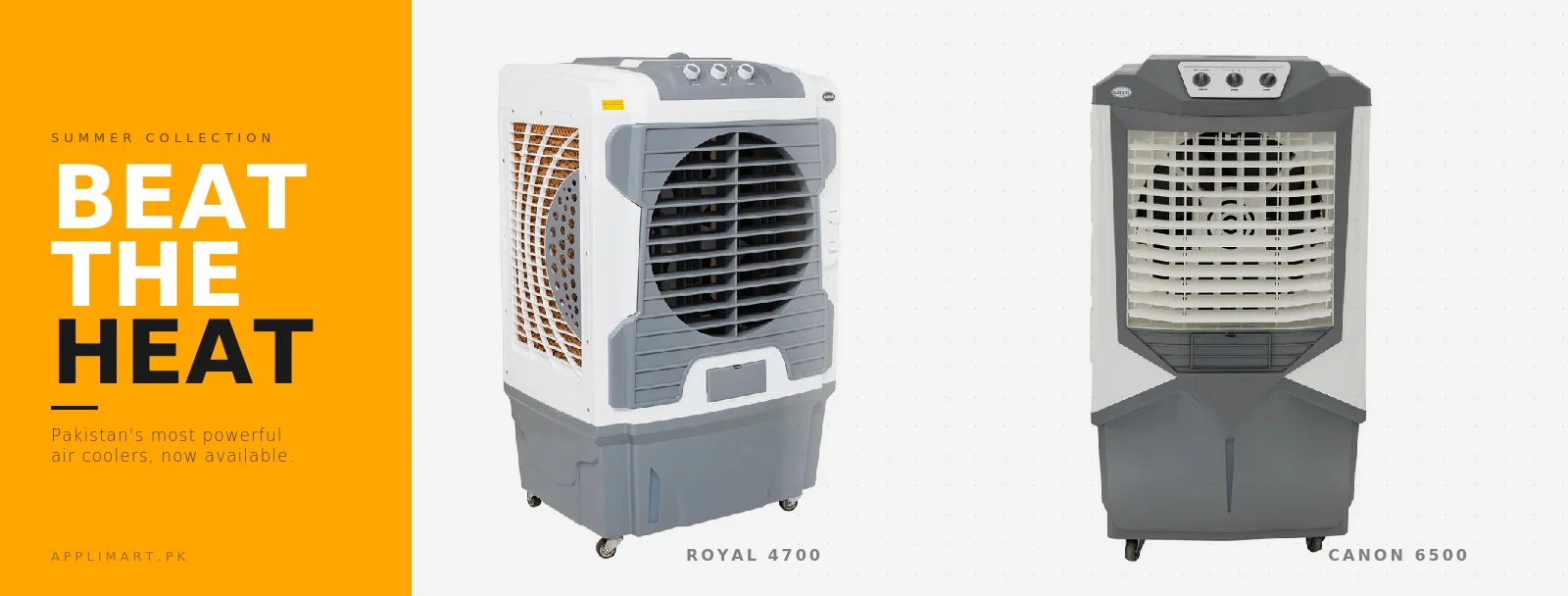 Beat the Heat – Royal 4700 and Canon 6500 Air Coolers available at Applimart.pk